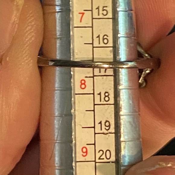 NWOT 5.50 CTW STUNNING NATURAL OPAL , TANZANITE, RUBY AND GENUINE DIAMONDS RING - Picture 6 of 13